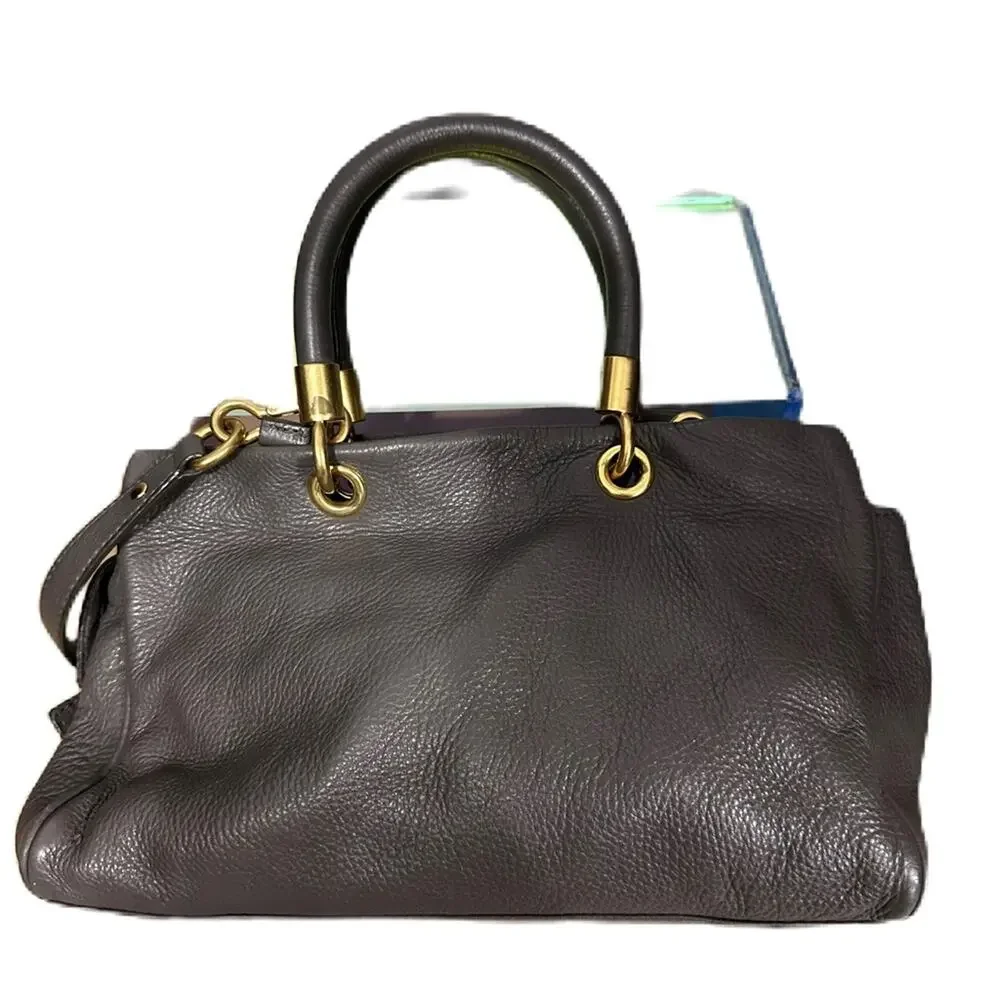 Excellent Marc by Marc Jacobs Too Hot to‎ Handle Shopper Gray Leather Bag